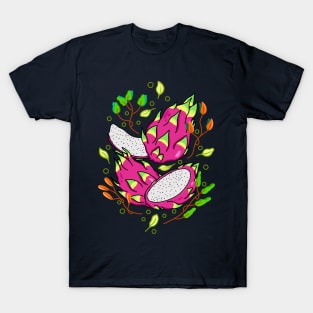 Dragon Fruit Floral T-Shirt